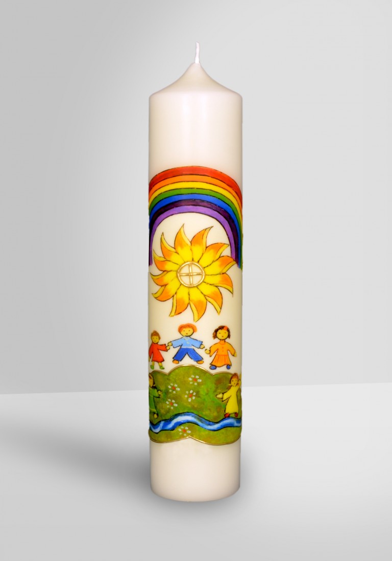 Taufkerze "Kinder Gottes"
